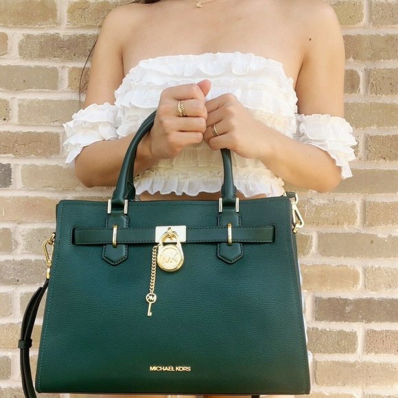 Michael Kors Satchel Crossbody Pebbled Leather - Picture 2 of 5